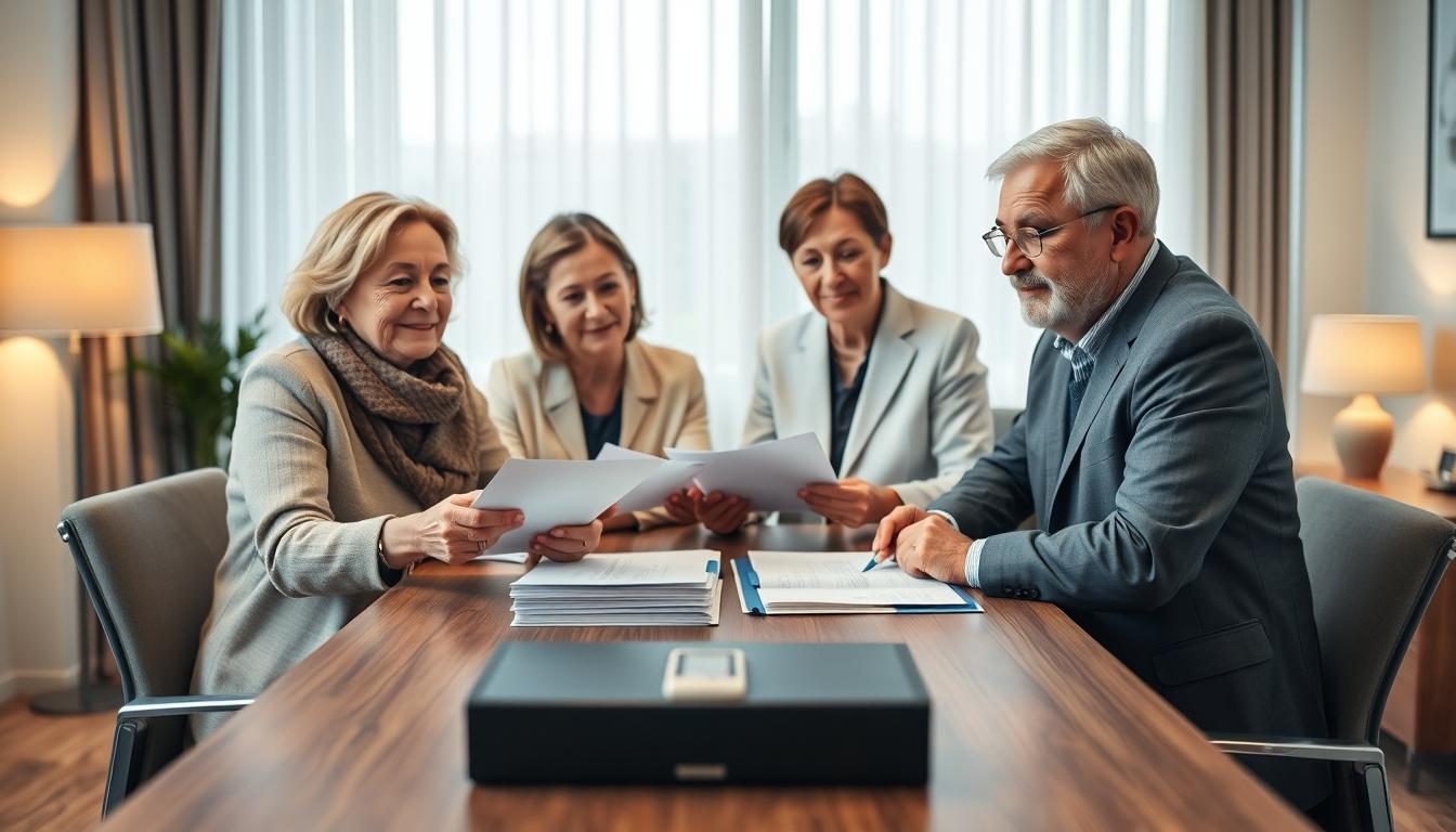 Property settlement documents and transfer review